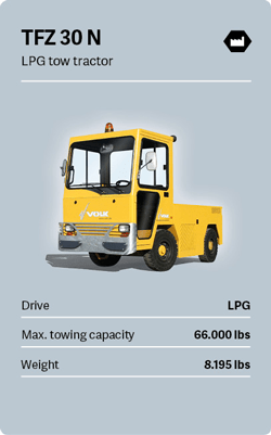 VOLK LPG tow tractor TFZ 30 N