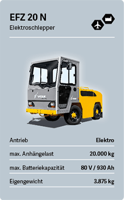 VOLK Elektroschlepper EFZ 20N