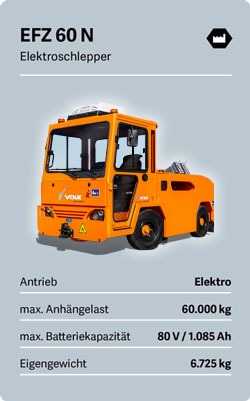 VOLK Elektroschlepper EFZ 60 N