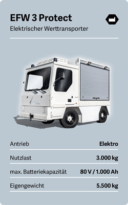 VOLK Elektro-Plattformwagen EFW 3 Protect