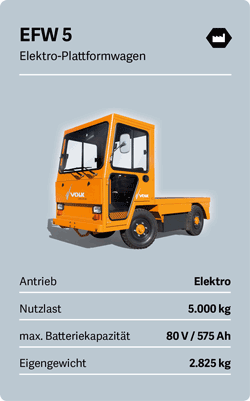 VOLK Elektro-Plattformwagen EFW 5