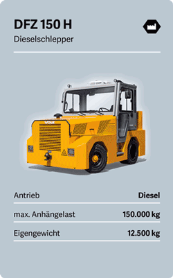 VOLK Dieselschlepper DFZ 150 H