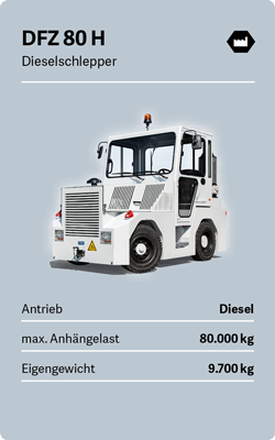 VOLK Dieselschlepper DFZ 80 H