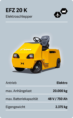 VOLK Elektroschlepper EFZ 20 K