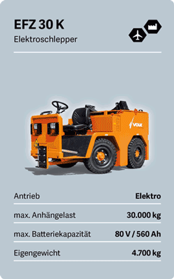 VOLK Elektroschlepper EFZ 30 K