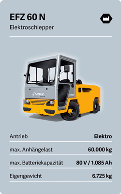 VOLK Elektroschlepper EFZ 60 N