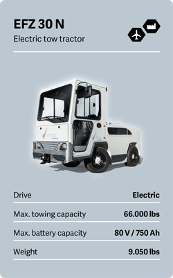 VOLK Electric tow tractor EFZ 30 N