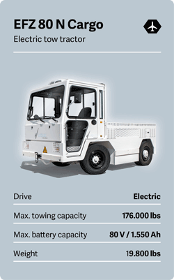 VOLK Electric cargo tractor EFZ 80 N